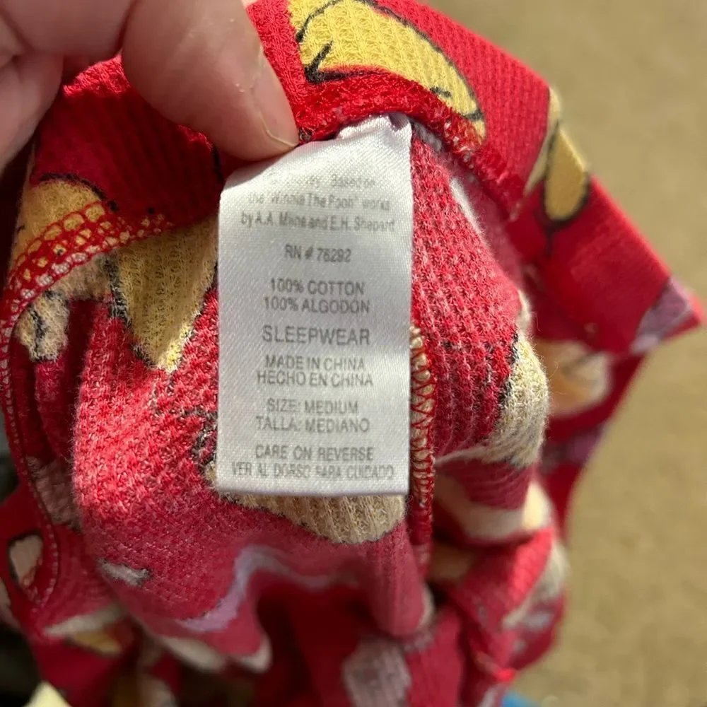 Winnie the Pooh and Piglet Thermal Pajama Pants - Picture 2 of 2
